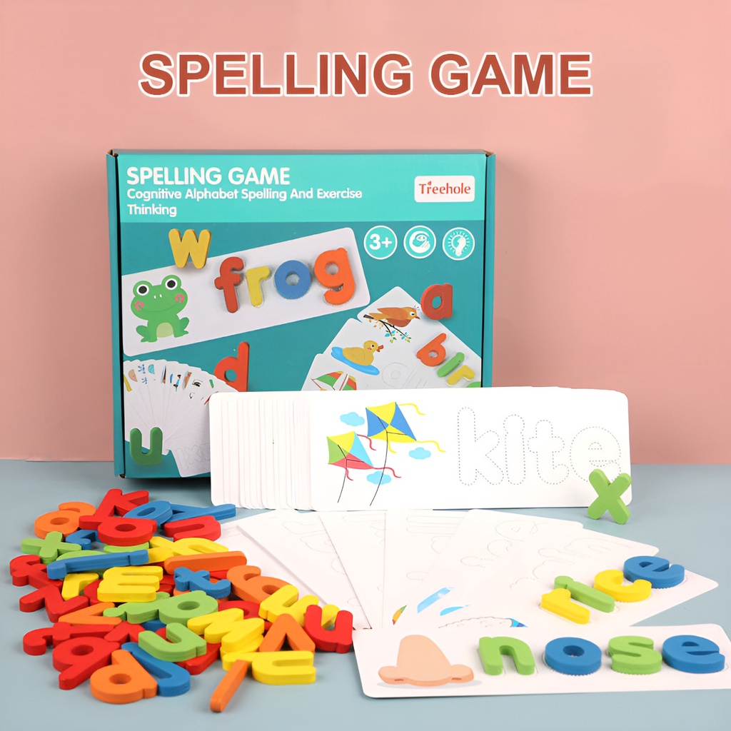 Spelling Game | Mengenal Huruf Dan Angka | Mainan Edukasi Anak 2-3-4 Tahun Laki Laki Perempuan | Mainan Terbaru 2023