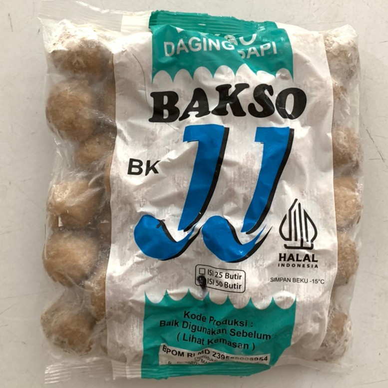 JJ Bakso Sapi Urat / Baso Sapi Urat (50bj) 500 Gr