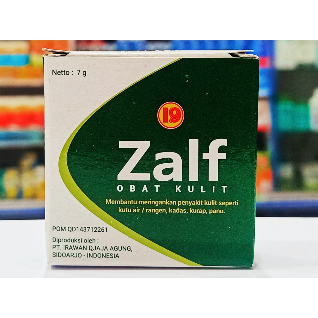 Zalf Obat Kulit Cap 19 - Mengurangi kutu air kadas kurap dan kutu air