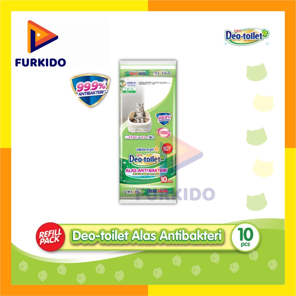 Deo Toilet Underpad Alas Kucing Anti Bakteri / Alas Cat Litter