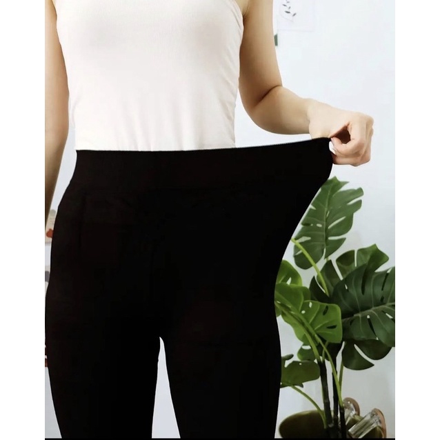 Legging Panjang Premium Tebal Jumbo Polos Import