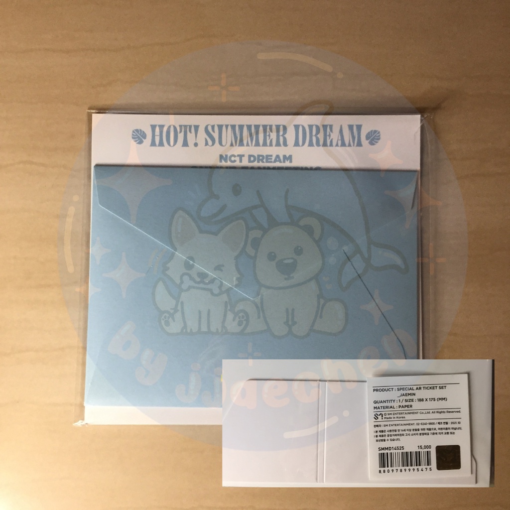 AR Ticket Hot Summer NCT Dream Jaemin Sealed
