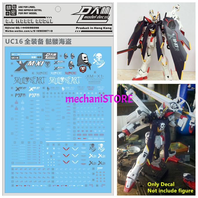 Water Decal Mg Crossbone Gundam X1 Full Cloth By Dl Model