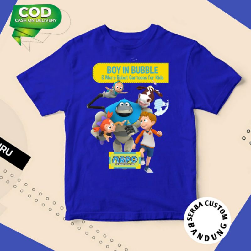 Kaos Anak Baju Anak Robot Arpo