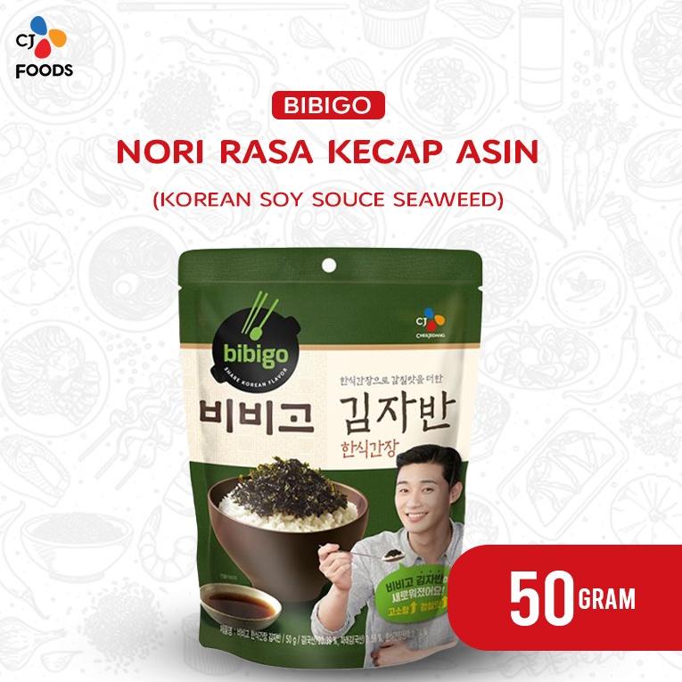 

Diskon Promo ` BIBIGO Nori Rasa Kecap Asin / Korean Soy Sauce Seaweed 50 Gram ✡