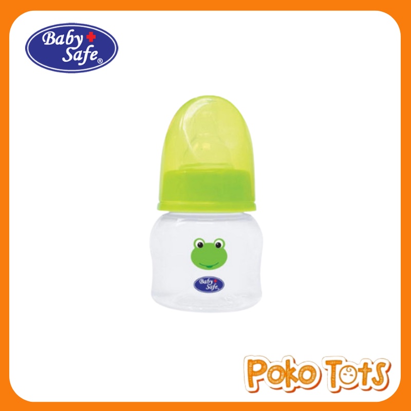 Baby safe Feeding Bottle 60ml Botol Susu Bayi JS006 Botol Minum Bayi 60 ml