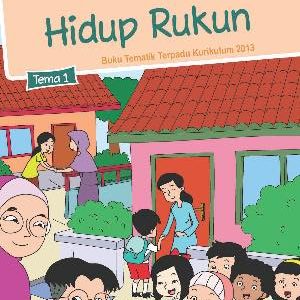 BUKU TEMATIK SD KELAS 2 TEMA 1 - 8 DIKNAS FREE SAMPUL PLASTIK