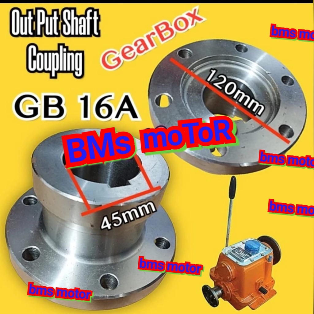 Jual 16a Output shaft coupling kopling as besar mesin kapal marine gearbox Shopee Indonesia