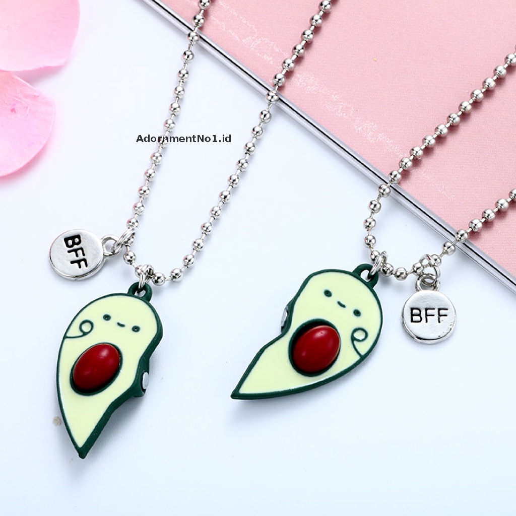 [AdornmentNo1] Kalung Anak Sepasang Alpukat Kalung Besi attract good friend BFF Nec [ID]