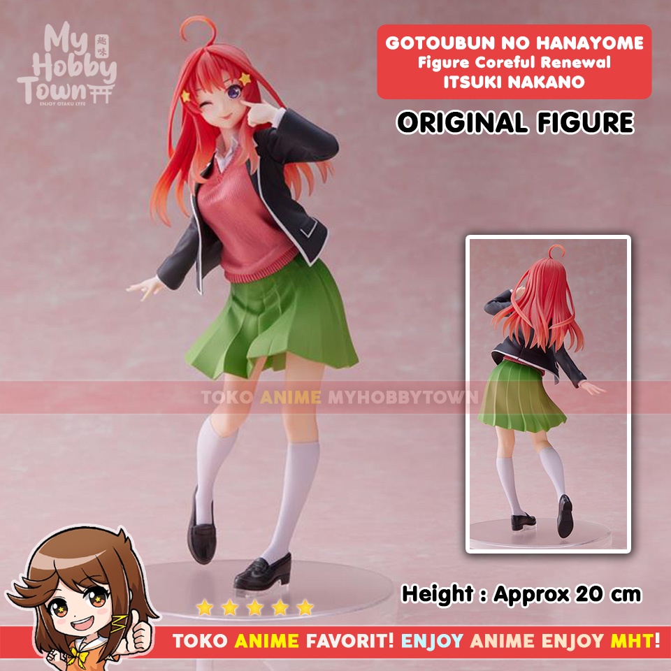 Figure Anime Original Gotoubun no Hanayome Itsuki Nakano Coreful Renewal