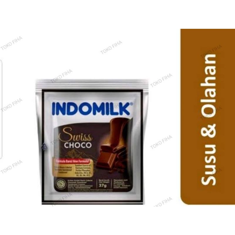 

Indomilk Susu Kental Manis Coklat 37gr - sachet