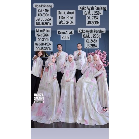 HALIZA SYARI SENANDUNG 8 SET FAMILY