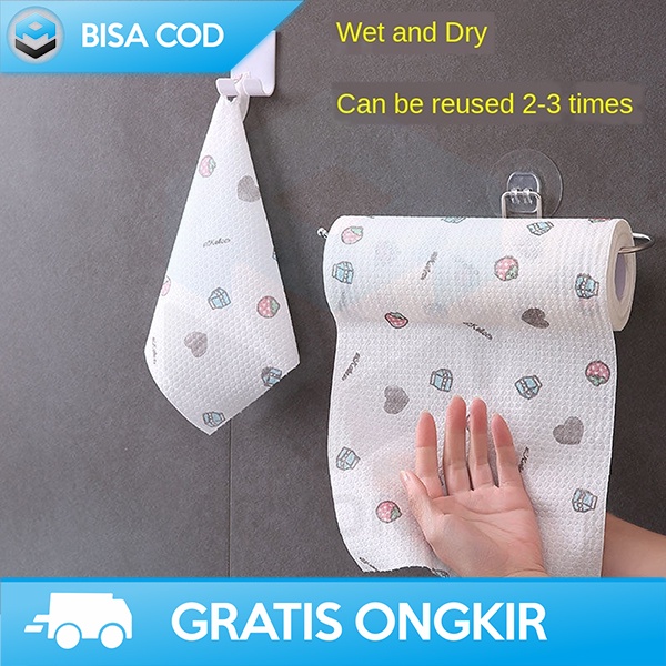 TISU KERTAS REUSABLE PAPER TOWEL ROLL WASHABLE BERKUALITAS HIGIENIS