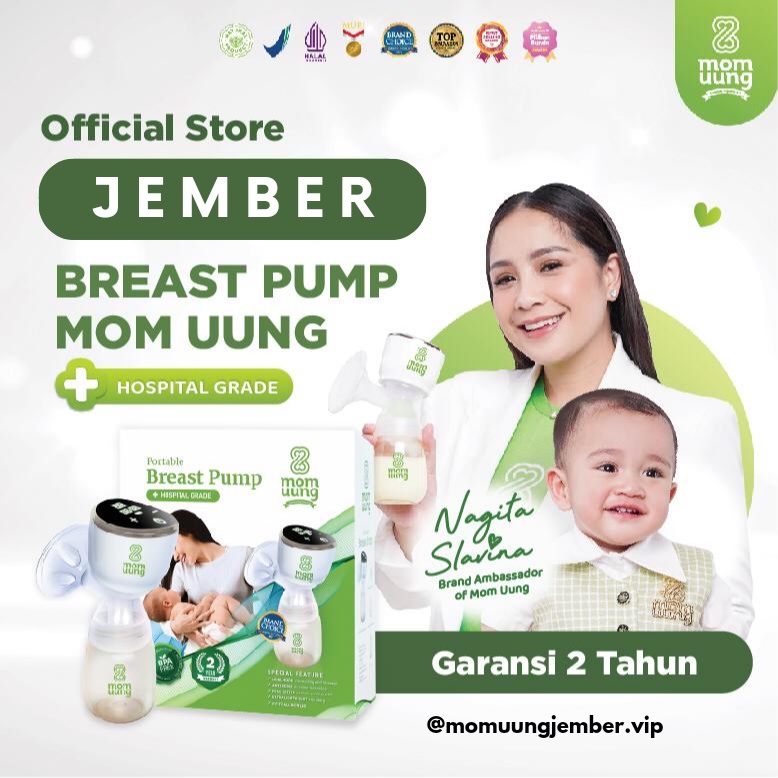 POMPA ASI Portable Elektrik MOM UUNG / Breast Pump MOMUUNG JEMBER