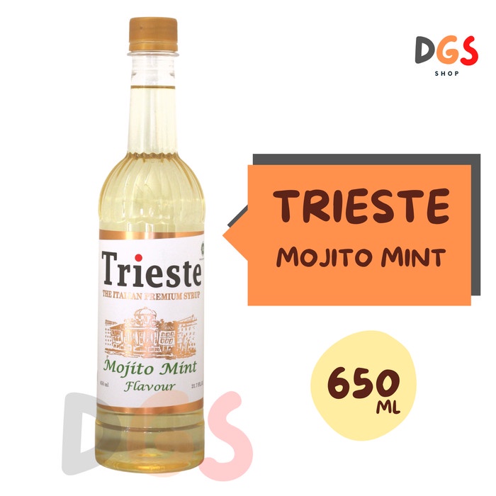 

SYRUP TRIESTE MOJITO MINT - SIRUP RASA MOJITO MINT - 650 ML