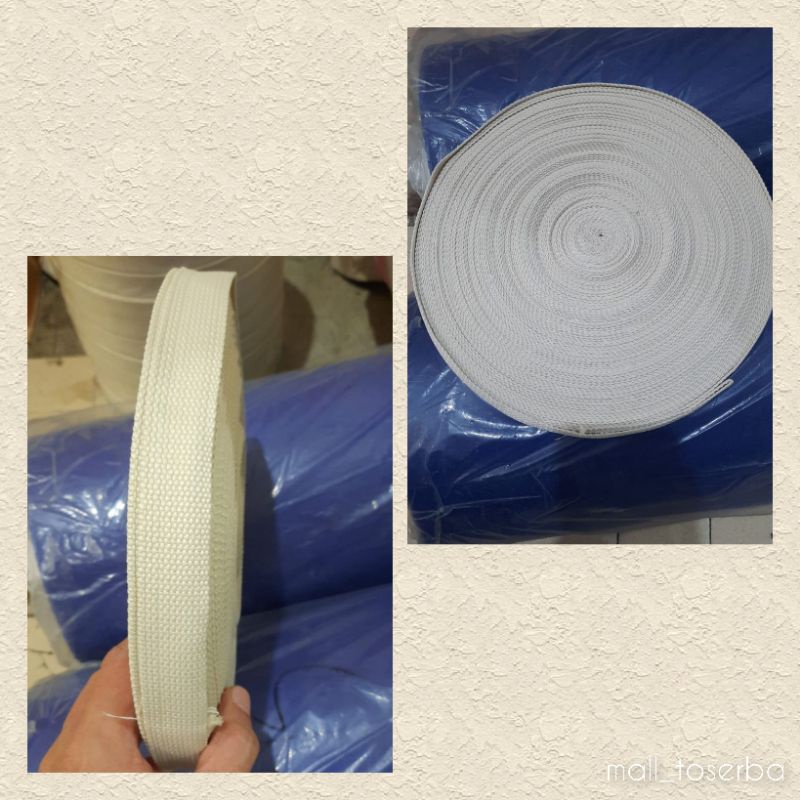 webbing katun lebar 2,5cm