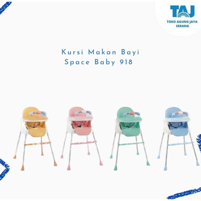 KURSI MAKAN SPACE BABY Kursi Makan Bayi 981 Kursi Makan Balita