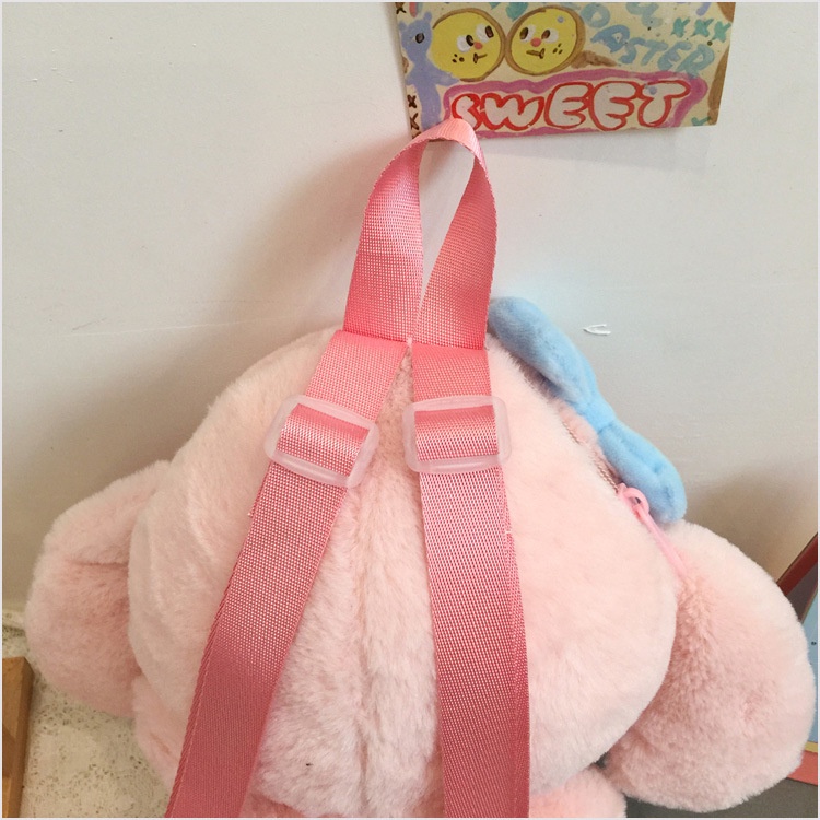 (COD) Tas boneka tas ransel wanita Iucu Fashion Motif Kartun Karakter Hewan  Anak warna pink&amp; Dewasa