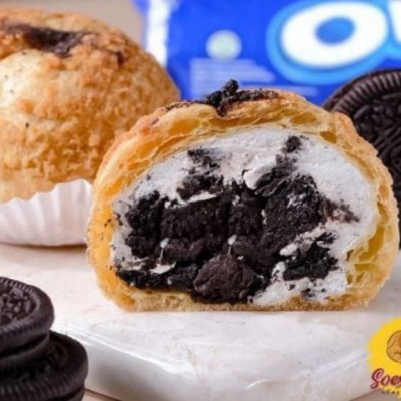 

KUE SUS SOES DELIZ CHOUX COOKIES N' CREAM/OREO ISI 5 PCS