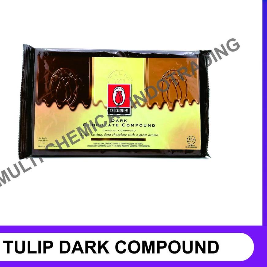 

New Year! | [KP8] | TULIP DARK CHOCOLATE COMPOUND 1 KG