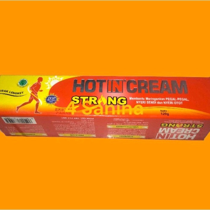 HOT IN CREAM 120 GR TUBE DCL,STRONG,ORIGINAL / HOTIN CREAM.