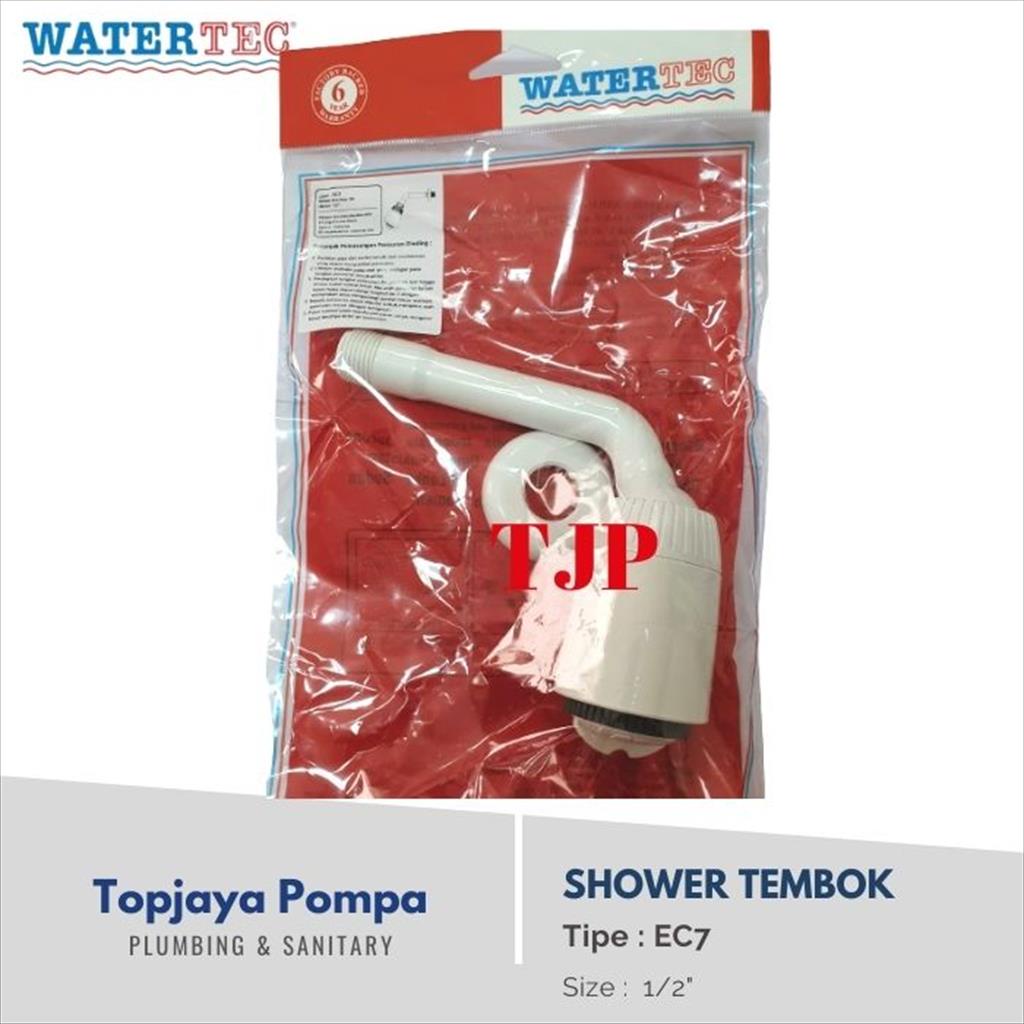 SHOWER TEMBOK WATERTEC 1/2&quot; EC7