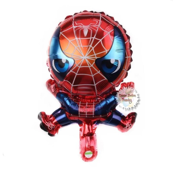 Balon Foil Spiderman / Balon Spiderman Mini