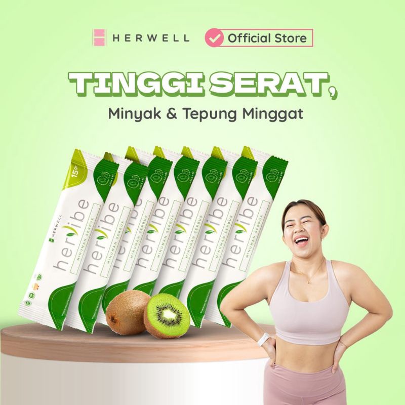 

Minuman Tinggi Serat - HERVIBE HERWELL 1 SACHET ( Untuk Melancarkan BAB )