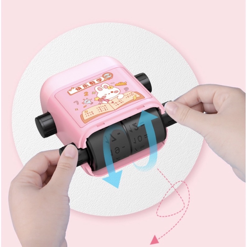 STEMPEL MATEMATIKA PRAKTIS UNTUK GURU / STAMP ROLLER MATEMATIKA ANAK / STEMPEL RUMUS DIGITAL / STEMPEL KUMON / ALAT EDUKASI BELAJAR ANAK MODEL STAMPEL SCROLLABLE UNTUK BELAJAR MATEMATIKA / STAMPEL PRAKTIS UNTUK PERTAMBAHAN PERKURANGAN / MATH STAMP ROLLER