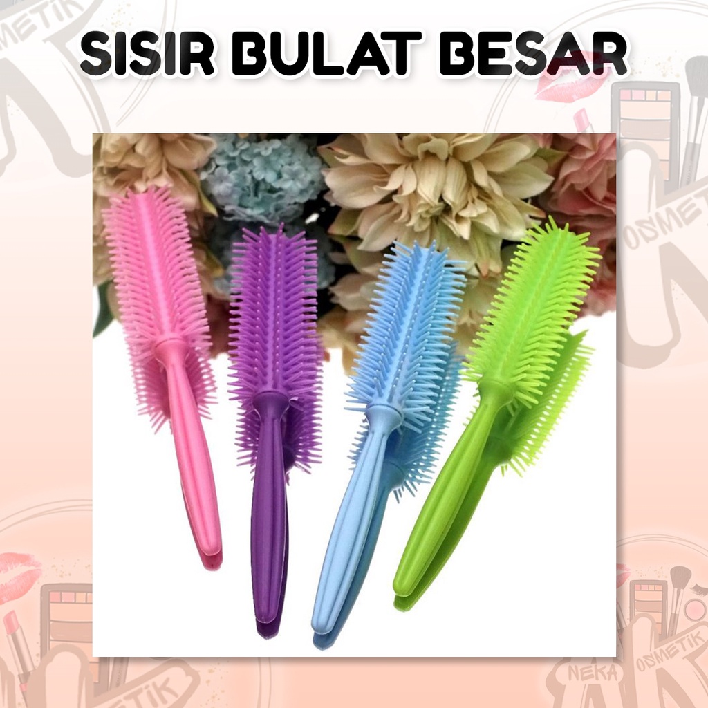 SISIR BLOW STYLING RAMBUT / SISIR BULAT / ROLL SISIR RAMBUT ( WARNA RANDOM )