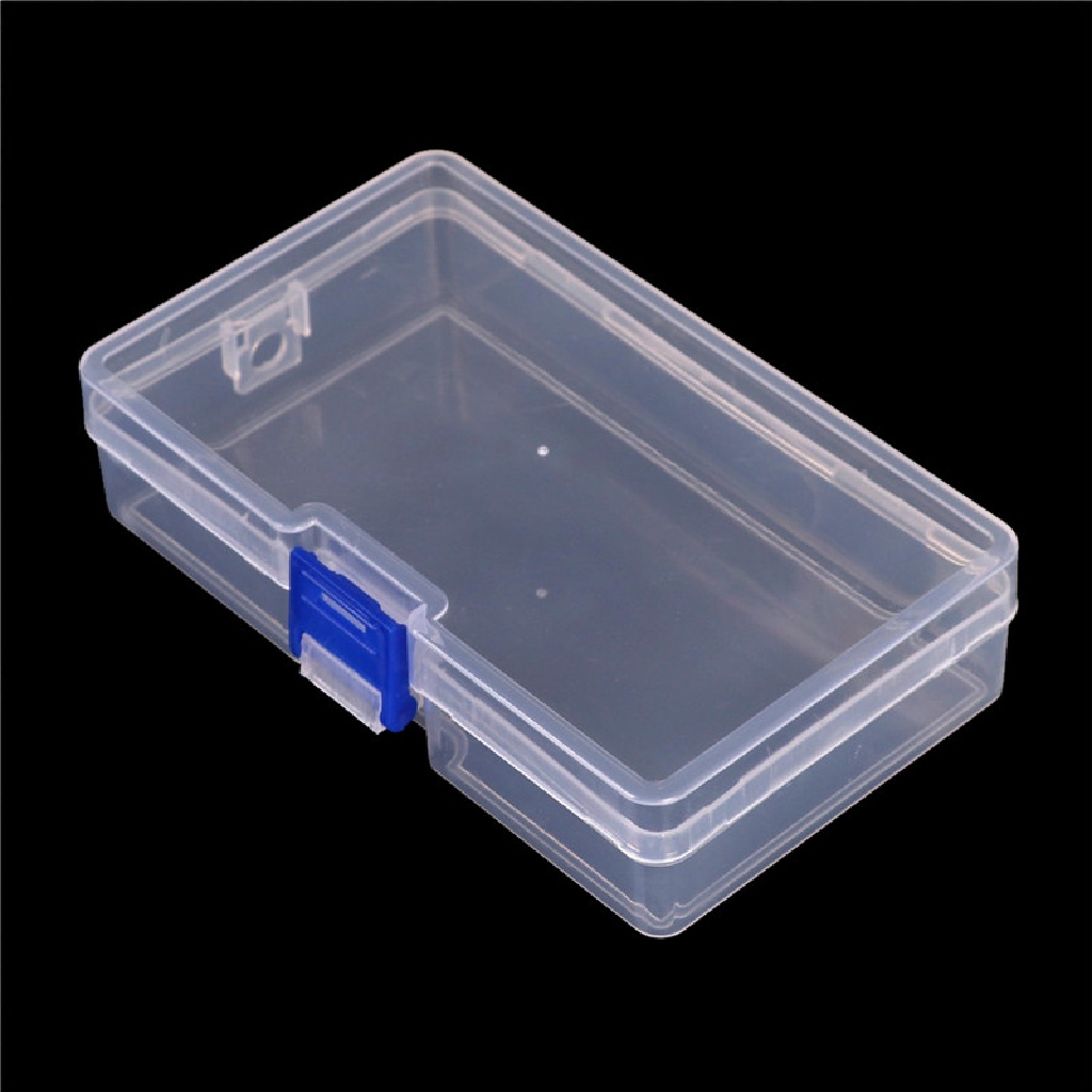 [Birth] Kotak Penyimpanan Plastik Sekat Bening Perhiasan Craft Container Organizer Case [ID]