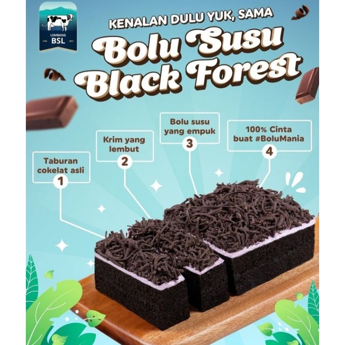 

bolu susu lembang (BSL ) blackforest bestseller!!