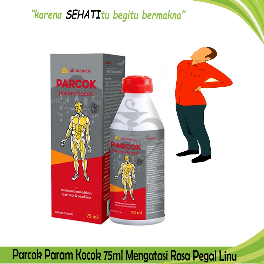 Param Kocok Sendi Air Mancur Minyak Gosok Parcok