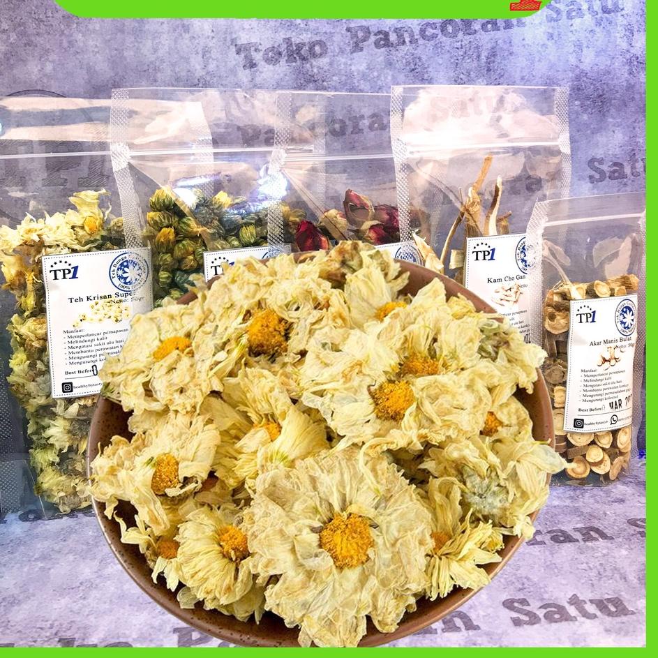 

trxw3W7i Teh Krisan Super Crysantemum Flower Tea Super Honeyed 50g