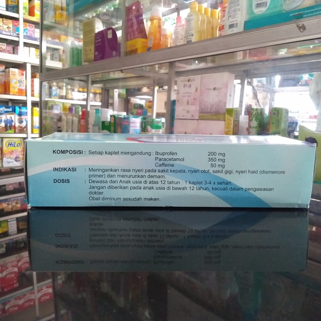 FARSIFEN PLUS KAPLET 1 STRIP @10 KAPLET obat sakit kepala obat sakit gigi