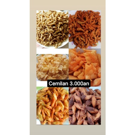

cemilan serba 3.000an