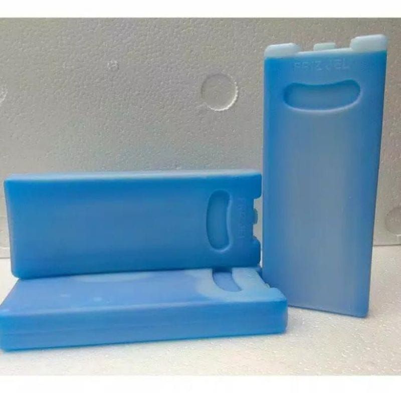 ice pack bata 9 × 22cm blue thermafreeze pendingin pengganti es batu dry ice