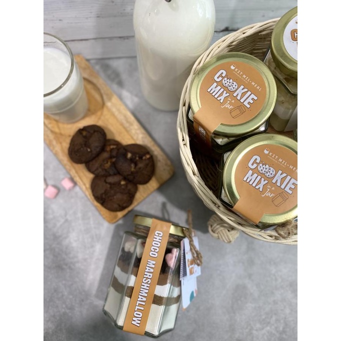 

Cookie Mix in A Jar Choco and Marshmallow