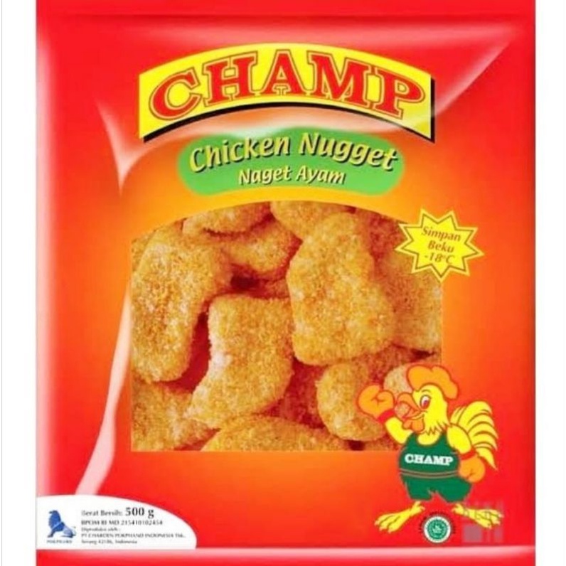 

Champ Chicken Nugget Ayam 500gr