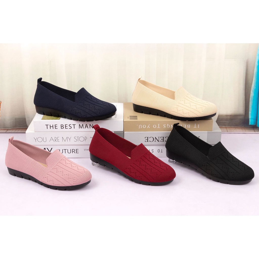 Sepatu Flat Shoes Wanita Import QP-603 Premium Quality