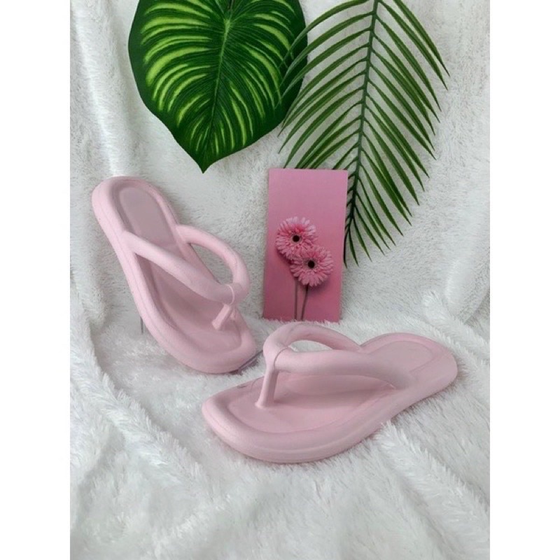 Sandal Jepit Wanita Polos 9336W Polos 36-40/Sandal Jepit Wedges Promo Mitra