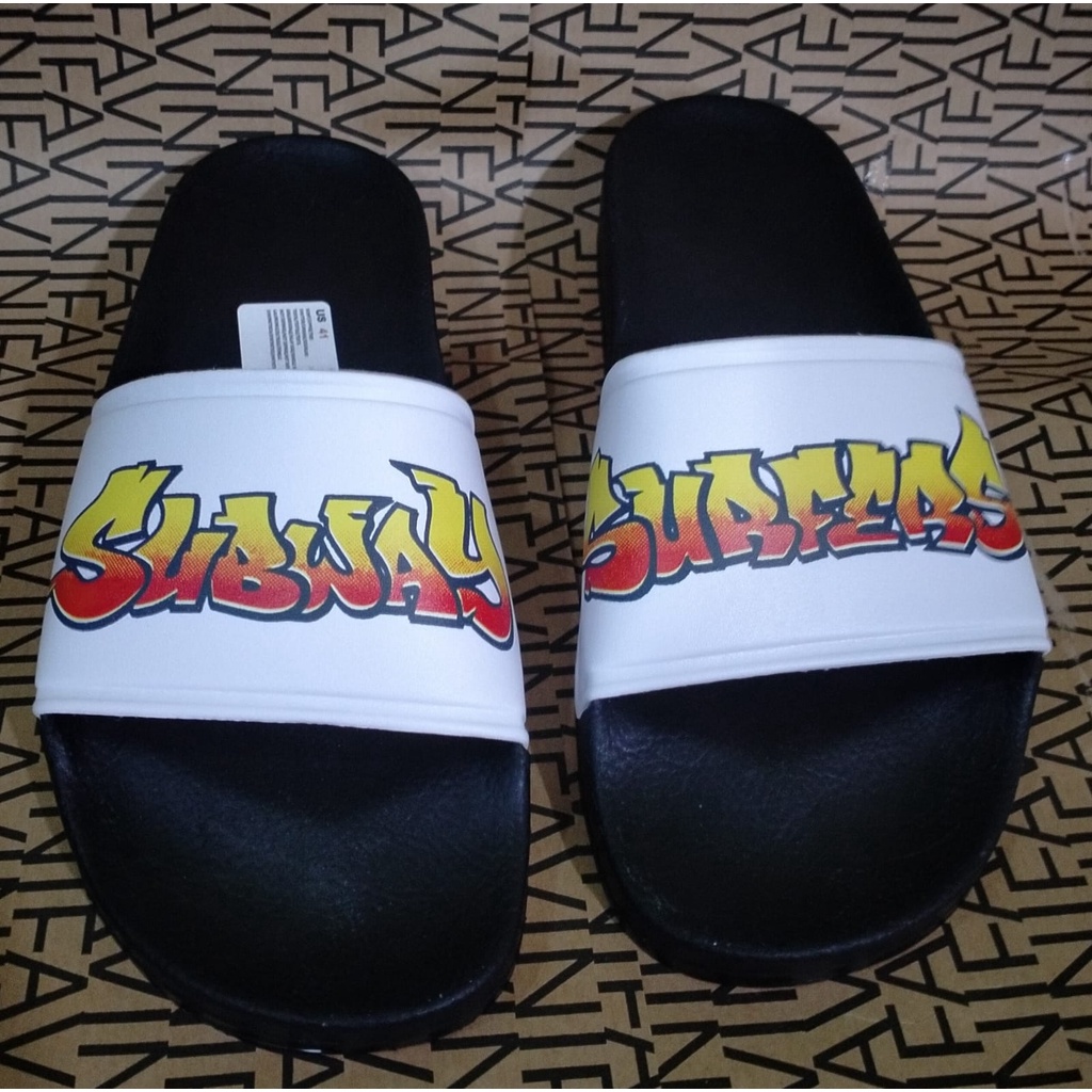 Sandal Slop Pria AdidasXSubway Surfers Premium Quality