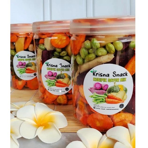 

[PRODUK 9RTRM] KERIPIK SAYUR MIX TOPLES 800 ML(wortel,buncis,edamame (kedelai jepang),white talas,purple potatoes,honey potatoes,kentang) R7Z