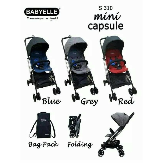 Unik Stroller Babyelle S 310 mini capsule Limited