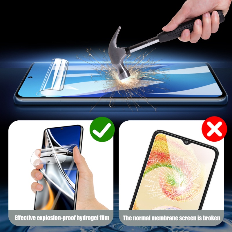 XIAOMI MI [Harga Grosir] Pelindung Layar Ponsel Anti Gores Soft TPU Film Pelindung Layar Hydrogel Film Cakupan Penuh Untuk Xiaomi Mi13/13Pro HD Bening Bebas Gelembung