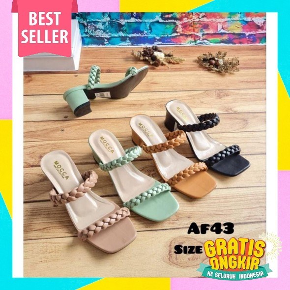Hils Wanita Import Korea Terbaru Kekinian Gw296 Hak Tahu Sandal Wanita Abbushoes Ak 01 High Heels Hi