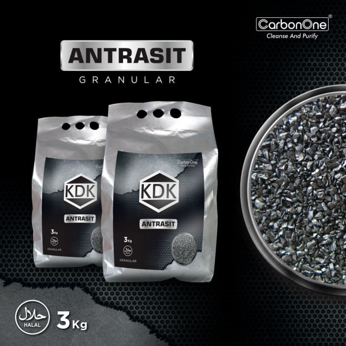 Ready oke] ANTRASIT / ANTHRACITE MEDIA WATER FILTER KDK 8X30