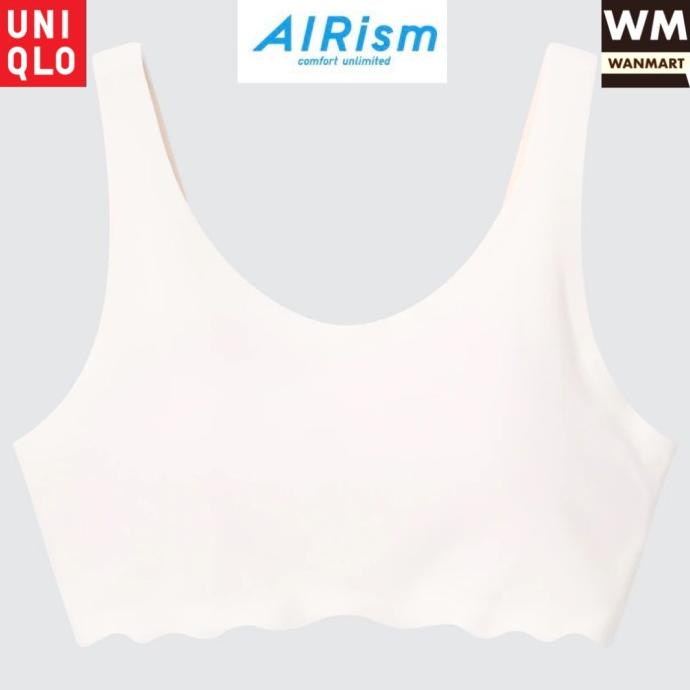 UNIQLO Kids AIRism Bra Miniset Anak Perempuan White