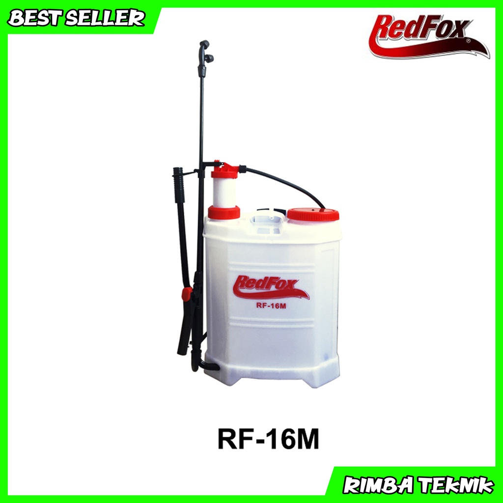 REDFOX Tangki Semprot Hama Manual Sprayer 16L Alat Pompa Semprot Hama / Wereng Padi Manual 16 Liter Gendong