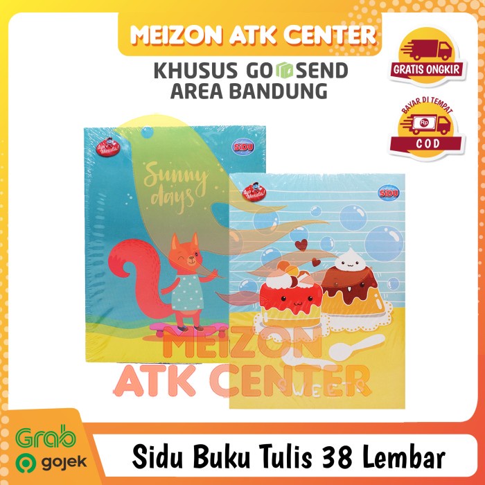 

~@~@~@~@] KHUSUS GOSEND! Buku Tulis SINAR DUNIA / SIDU 38 Lembar [PERPAK 10 PCS]